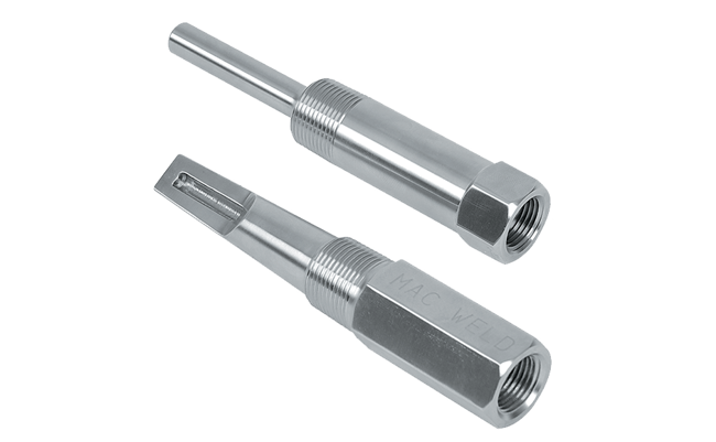 Mac-Weld Threaded Stepped Thermowell, TW01